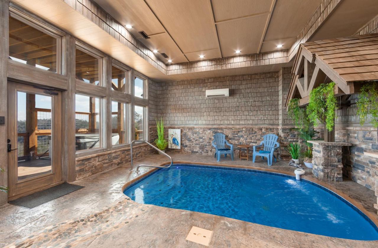 Splash Mountain Pool Hot Tub Theater Game Room Sevierville Eksteriør billede