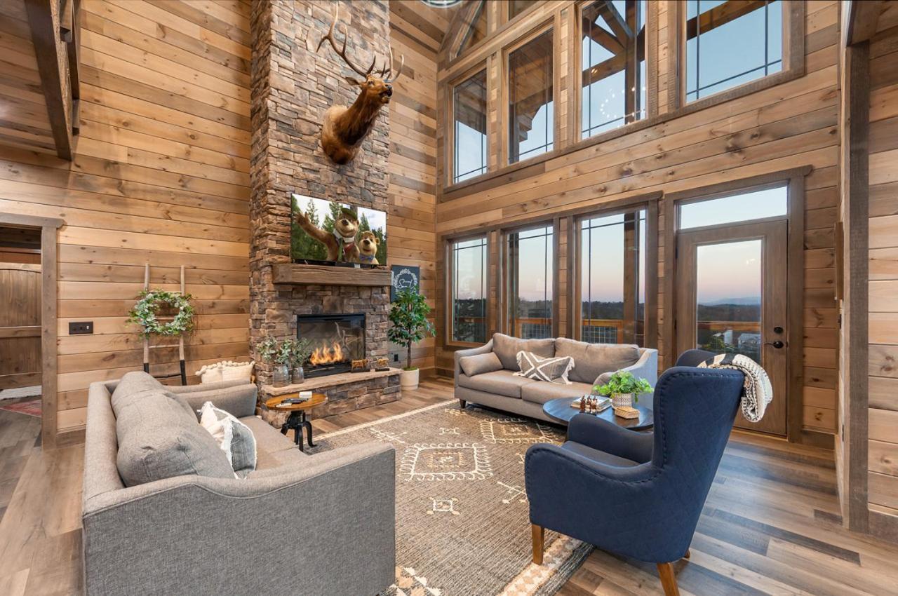 Splash Mountain Pool Hot Tub Theater Game Room Sevierville Eksteriør billede