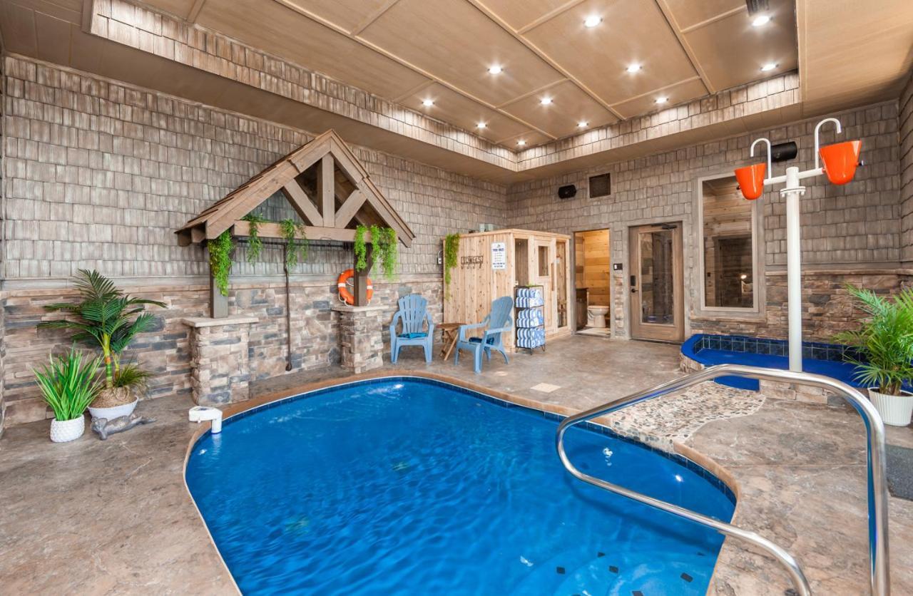 Splash Mountain Pool Hot Tub Theater Game Room Sevierville Eksteriør billede